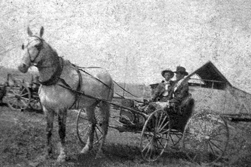 Barnesville TX - Lewis and son Charles Cicero Beck
