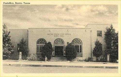 Bowie Texas -  Post Office