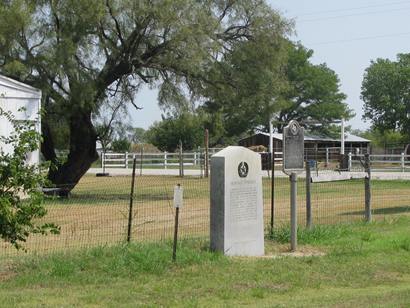 Buffalo Springs TX Markers