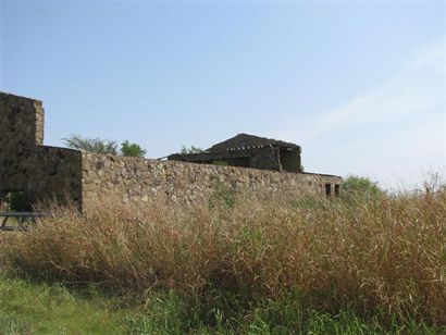 Buffalo Springs TX Rock Building Ruins