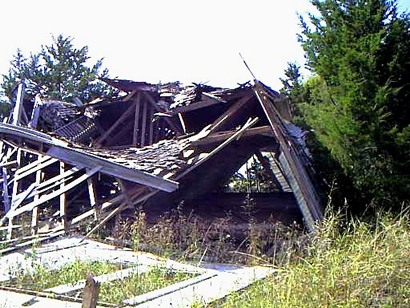 Bulcher school house ruin