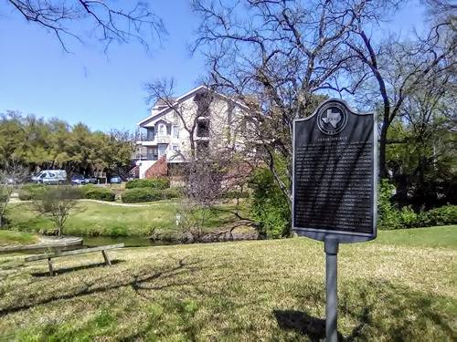 Dallas County TX - Cedar Springs Historical  marker