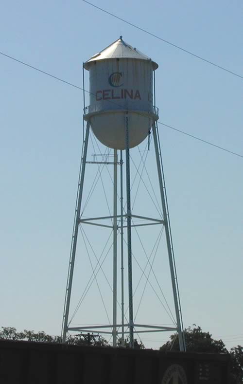 Celina TX,  Water Tower - Bobcats