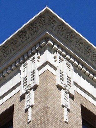 Cleburne TX - Johnson County Courthouse Architecural details