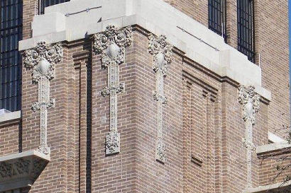 Cleburne TX - Johnson County Courthouse Architecural details