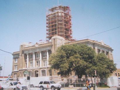 Cleburne TX - Johnson County Courthouse restoration