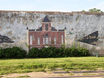 Cooper, Tx - Courthouse painted wall Mural