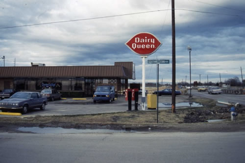 Coppell, TX - Dairy Queen, 1985.