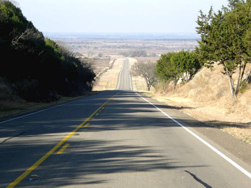 Bosque County TX Hwy 22