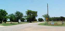 Entrance to Bush's Ranch, Crawford, Texas
