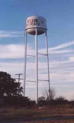 De Leon TX - water tower