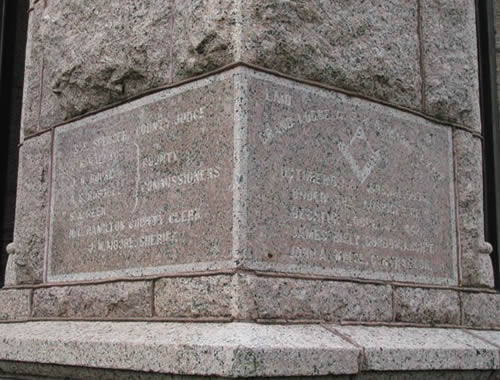 Decatur TX - Post Office corner stone