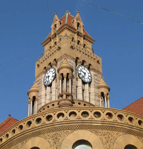 Decatur TX - Wise County courthouse clock tower