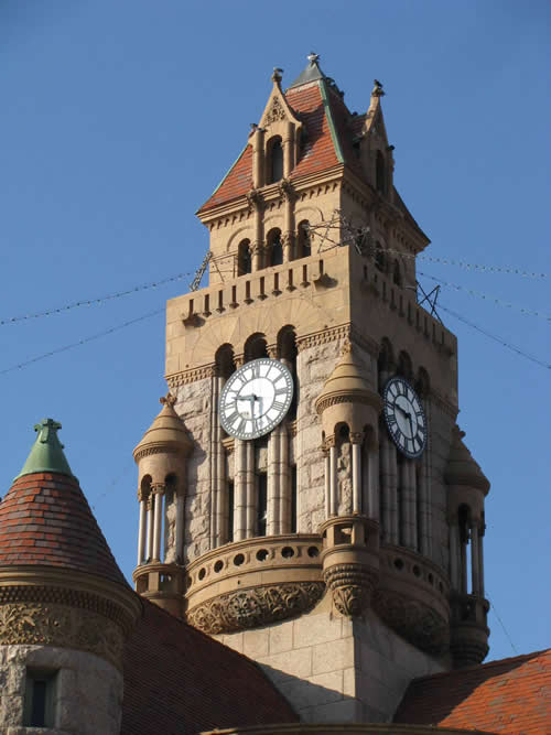 Decatur TX - Wise County courthouse clock tower