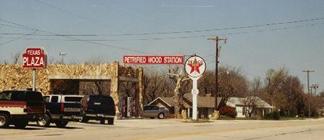Decatur TX - Petrified Wood Gas Station