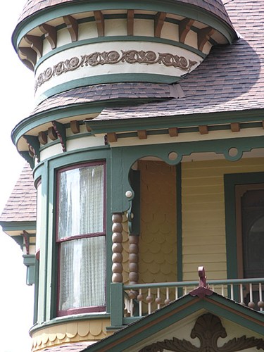 Denton, Texas historic home architectural detail