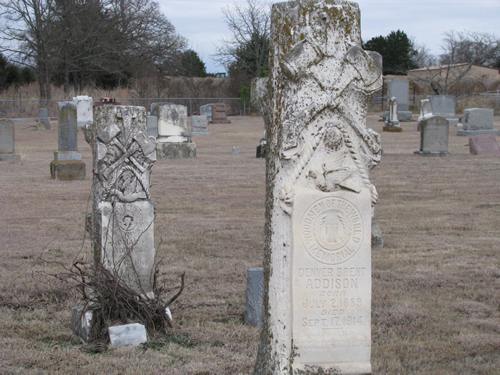 Dexter North Cemetery Woodmen of the World, Dexter TX