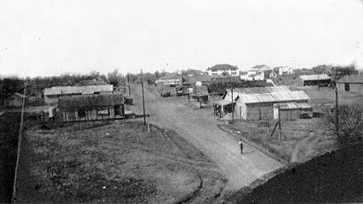 Donie Texas main street 1940s