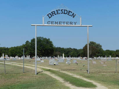 Dresden Tx Cemetery Entry