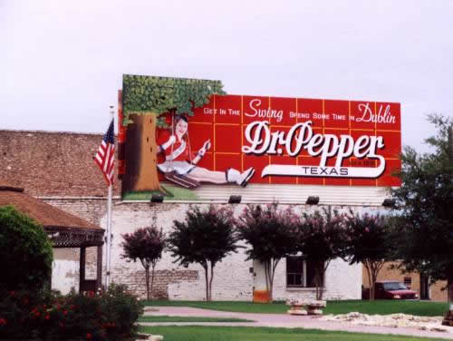 Dublin Texas -Dr Pepper Sign