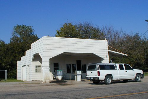 Ector TX old gas station