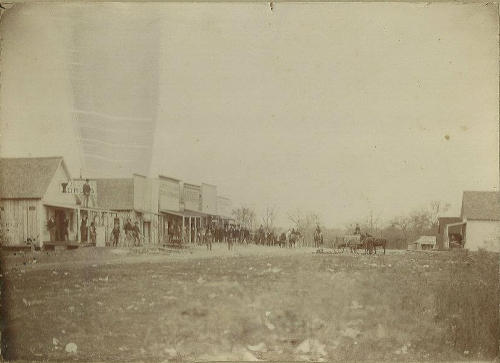 Enloe TX Main Street 1897 photo