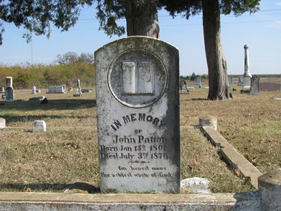 Ethel Cemetery tombstone, Texas