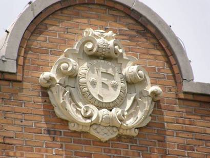 Freestone County courthouse architectural detail, Fairfield Texas