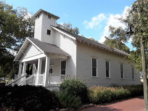 Farmers Branch TX - Farmers Branch Historical Park, 1891 Old Church