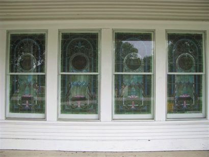 Fate TX - Fate Presbyterian Church stained-glass windows