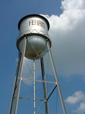 Ferris Texas - water tower