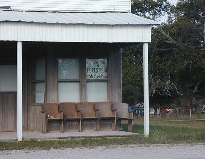 Future Home of Forestburg First State Bank Museum, Forestburg Texas