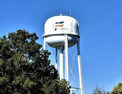 Forney Texas - Forney Water Tower