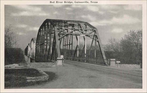 Red River Bridge, Gainesville, Texas