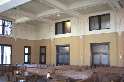 Gainesville TX - 1911 Cooke County Courthouse district courtroom
