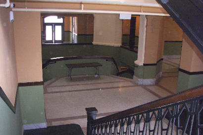 Gainesville TX - 1911 Cooke County Courthouse staircase