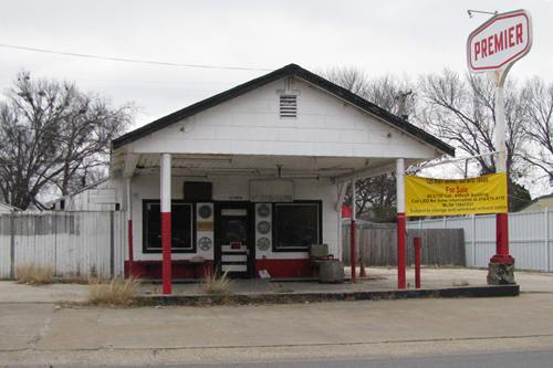 Garland Texas old gas station