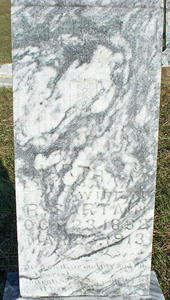 TX Gibtown Cemetery - Martha A. Beard Headstone 