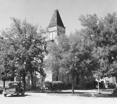 Glen Rose, Texas - Somervell County Courthouse 1939 photo