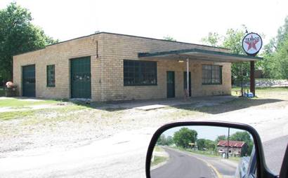 Texaco Station in Gober Texas