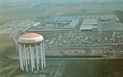 TX - Grand Prairie aerial view