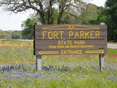 Groesbeck TX - Fort Parker State Park Entrance
