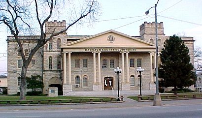 Hamilton County courthouse, Hamilton Texas