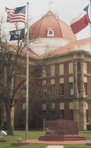 Clay County Courthouse dome, HenriettaT X