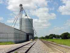 Holland, Texas silo