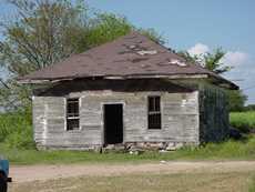 Old store in India, Texas