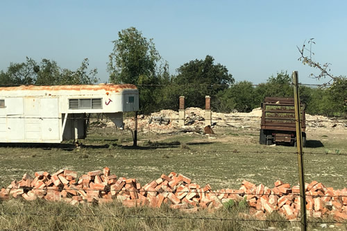  Indian Gap TX - Indian Gap School demolished