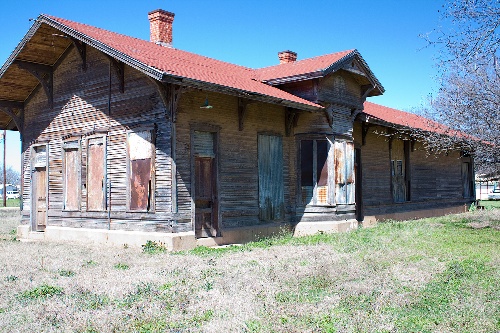 Kopperl TX railroad depot 