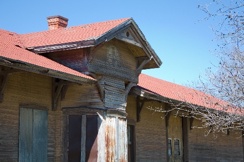 Kopperl TX railroad depot 