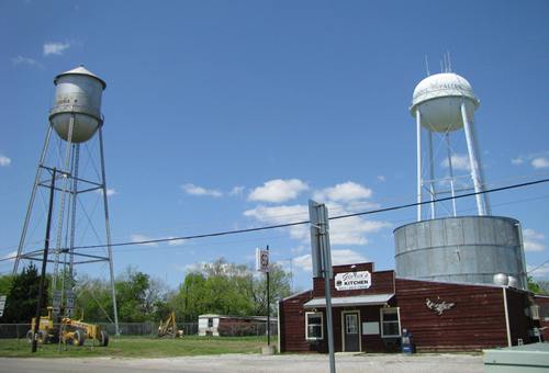 Ladonia TX Water towers